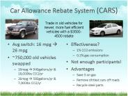Car Allowance Rebate System (CARS)