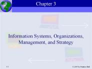Information Systems, Organizations, Management, and Strategy