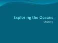Exploring the Oceans PowerPoint PPT Presentation