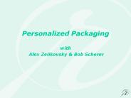 Personalized Packaging
