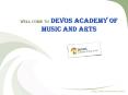 Devos Academy of Music and Arts PowerPoint PPT Presentation