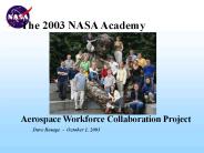 NASA Academy 2001/2001
