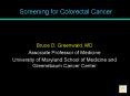 Screening for Colorectal Cancer PowerPoint PPT Presentation