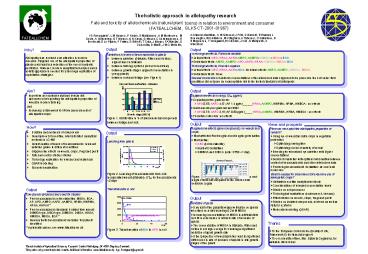 The holistic approach