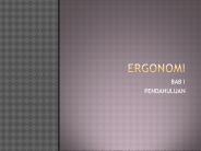 Ergonomi