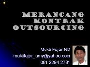 MERANCANG KONTRAK OUTSOURCING
