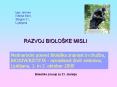 RAZVOJ BIOLO PowerPoint PPT Presentation