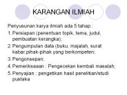 KARANGAN ILMIAH