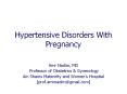 Hypertensive Disorders With Pregnancy PowerPoint PPT Presentation
