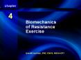 Biomechanics of Resistance Exercise PowerPoint PPT Presentation