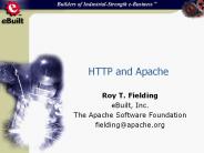 HTTP and Apache