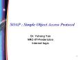 SOAP : Simple Object Access Protocol PowerPoint PPT Presentation