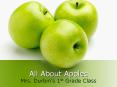 All About Apples PowerPoint PPT Presentation