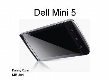 Dell Mini 5