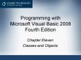 Programming with Microsoft Visual Basic 2008 Fourth Edition PowerPoint PPT Presentation