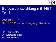 Was ist .NET? Die .NET Common Language Runtime