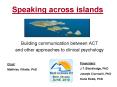 Speaking across islands PowerPoint PPT Presentation