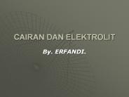 CAIRAN DAN ELEKTROLIT