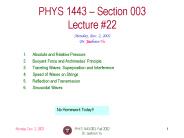 PHYS 1443-003, Fall 2002