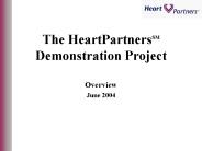 The HeartPartnersSM Demonstration Project