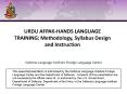 This speech/presentation is authorized by the Defense Language Institute Foreign Language Center and the Department of Defense. Contents of this presentation are not necessarily the official views of, or endorsed by, the U.S. Government, Department of PowerPoint PPT Presentation