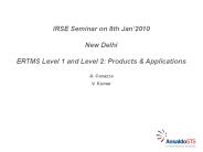 IRSE Seminar on 8th Jan