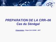 PREPARATION DE LA CRR
