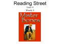 Reading Street PowerPoint PPT Presentation