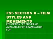 FS5 SECTION A 