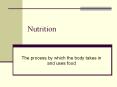 Nutrition PowerPoint PPT Presentation