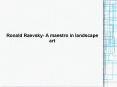 Ronald Raevsky- A maestro in landscape art PowerPoint PPT Presentation
