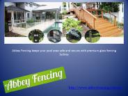 Glass Fencing Sydney