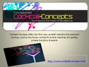 Cocktail Machine Hire Brisbane