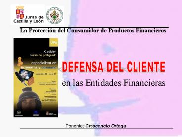 Ponente: Crescencio Ortega