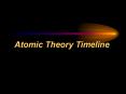 Atomic Theory Timeline PowerPoint PPT Presentation