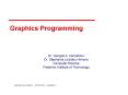 Graphics Programming PowerPoint PPT Presentation