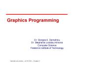 Graphics Programming