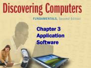 Chapter 3 Application Software
