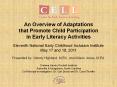 An Overview of Adaptations that Promote Child Participation in Early Literacy Activities PowerPoint PPT Presentation