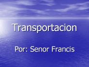 Transportacion