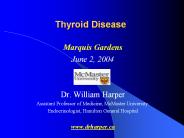 Thyroid Disease