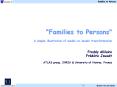 Families to Persons PowerPoint PPT Presentation