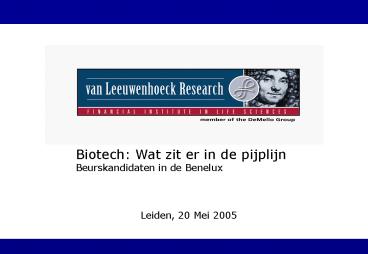 Esquire Investor Presentation