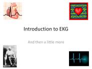 Introduction to EKG