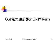 CGI????(for UNIX Perl)