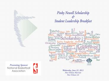 Mark A. Hoffman, PhD, ATC President, NATA Foundation