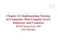 Chapter 13: Implementing Strategy in Companies That Compete Across Industries and Countries PowerPoint PPT Presentation
