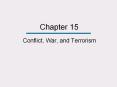 Conflict, War, and Terrorism PowerPoint PPT Presentation