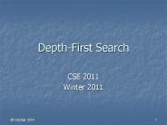 Depth-First Search