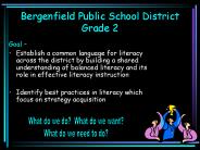 Bergenfield Public School District Grade 2